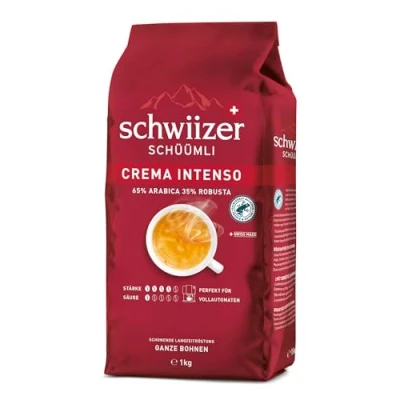 Afbeelding van Schwiizer Crema Intenso Koffiebonen 1 kg