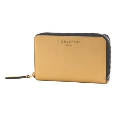 Afbeelding van LIEBESKIND BERLIN Portemonnee Frieda Wallet Champagne Donkergeel
