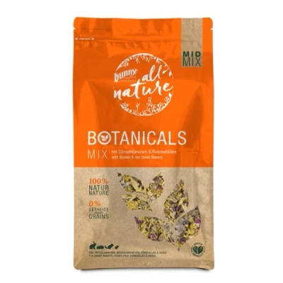 Afbeelding van Bunny Nature Botanicals Midi Mix Madelief / Rode Klaver Bloesem 120 GR