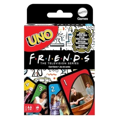 Afbeelding van UNO Friends Verzamelobjecten geïnspireerd op de tv serie Familie speelavond, volwassenen en feest 2 6 spelers