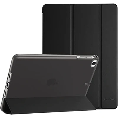 Afbeelding van ProCase Dunne hoes voor iPad Mini 1 2 3 4 5 zachte TPU achterkant zwart