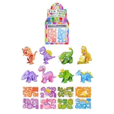 Afbeelding van Dino mini 3D puzzel per stuk