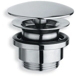 Afbeelding van Raminex afvoerplug universeel voor wastafel chroom met vaste