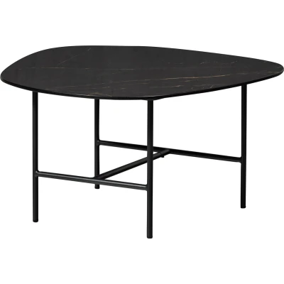 Afbeelding van Vajen salontafel marmer 70x70 cm zwart