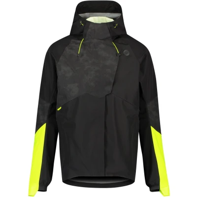 Afbeelding van Regenvest Agu Tech Commuter Reflecterend maat L Zwart fluogeel