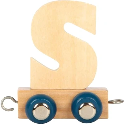 Afbeelding van Small Foot Houten Lettertrein Polar S