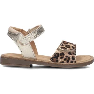 Afbeelding van clic! Sandalen voor kinderen, Maat: 25, Metal milled champagne Leer