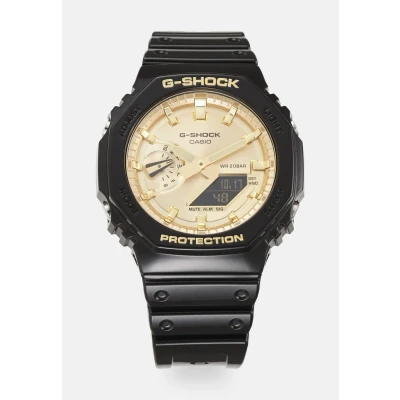 Afbeelding van G SHOCK 2100 Series Unisex Horloge black/goldcoloured, Maat: One Size, Black/gold coloured