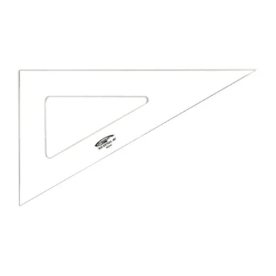 Image de Equerre 60 3 bords anti taches 32 cm graphoplex