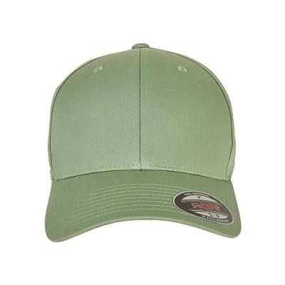 Image de Flexfit Unisexe Wooly Combed, Vert foncé, XXL