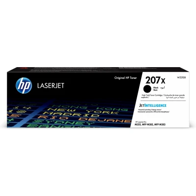 Afbeelding van HP Tonercartridge W2210X 207X zwart