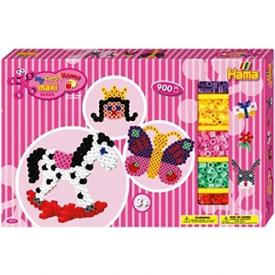 Afbeelding van Hama Maxi Strijkkralen Giftbox 900 Stuks