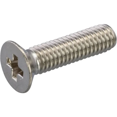 Afbeelding van Metaalschroef rvs A2 pk kk M6x20mm DIN965 H