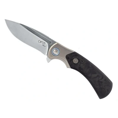 Afbeelding van Fox Zakmes Anniversary Knife 1977 2017 Carbon Titanium