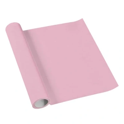 Afbeelding van PAW tafelloper van airlaid (40 cm x 5 m) I tafeldecoratie communie bevestiging bruiloft verjaardag party doop lichtroze effen kleur: Monocolor Light Roze