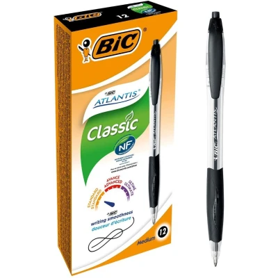 Afbeelding van Bic balpen Atlantis Classic zwart