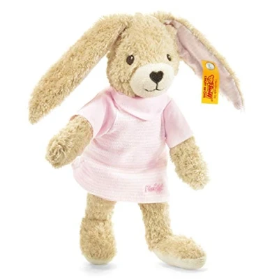 Afbeelding van Steiff Hoppel HASE Knuffel voor kinderen, Maat: One Size, Rosa