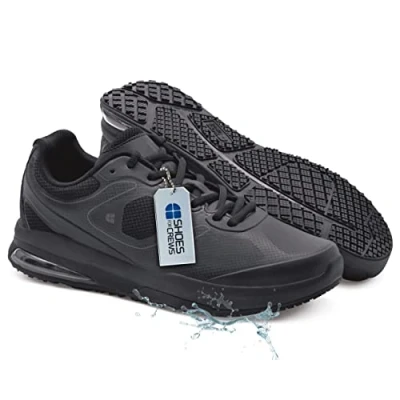 Afbeelding van Shoes For Crews Evolution II Heren Zwart Maat 38 (werk )sneakers met luchtvering en verhoogde antislip