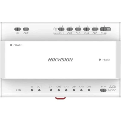 Afbeelding van Hikvision DS KAD706Y Two Wire IP Video Intercom Audio Distributor