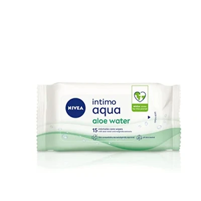 Afbeelding van Nivea Intimo Aloe Care Wipes 15 stuks