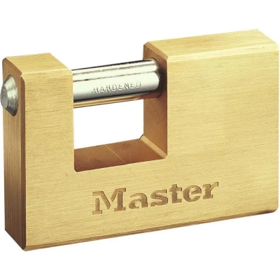 Afbeelding van MasterLock Hangslot, vierkant 85mm, O12mm