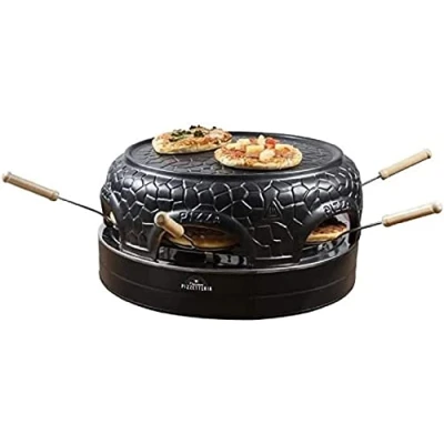 Afbeelding van Bestron Pizzamaker voor 4 personen APD400Z 800 W zwart