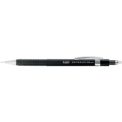 Afbeelding van Vulpotlood Bic Criterium HB 0.5mm met gum metalen clip
