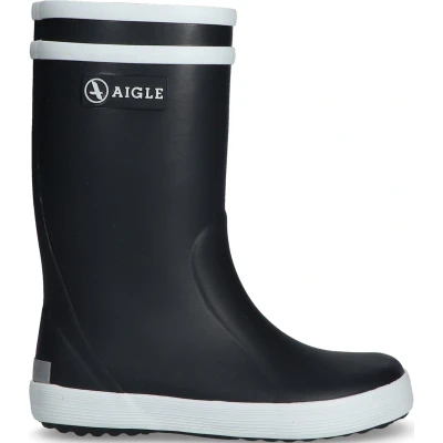 Afbeelding van Aigle Lollypop Regenlaarzen Rubber Laarzen Meisjes Blauw Maat 29