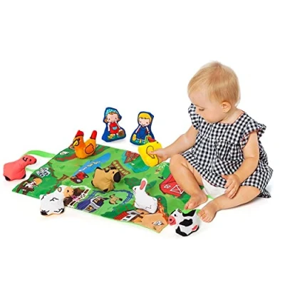 Afbeelding van Speelkleed Moltó Farm and Fun Metaal Plastic