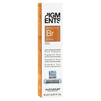 Afbeelding van Alfaparf Pigments Ultra Concentrated Pure Pigment Bronze 6x8 ml