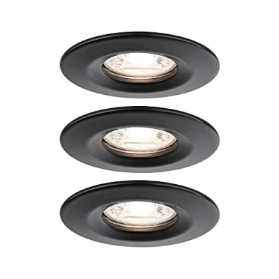 Afbeelding van Paulmann 93084 Nova mini LED inbouwlamp 12 W Zwart