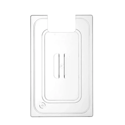 Afbeelding van Hendi Deksel voor GN containers uitsparing sous vide stick transparant 530x325mm