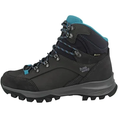 Afbeelding van Hanwag Banks Lady GTX Wandelschoenen Dames Asphalt / Ocean 40