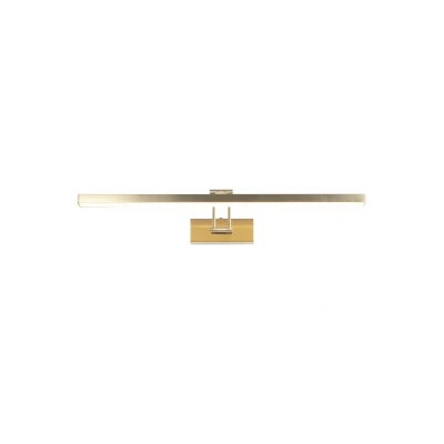 Afbeelding van Searchlight Rhodes Wandverlichting 61 X 18 Cm 14W LED Incl. Satijn Messing