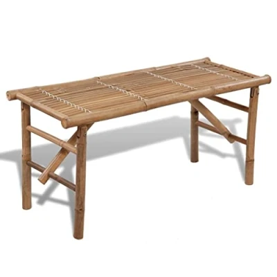 Afbeelding van Tuinbank inklapbaar 118 cm bamboe