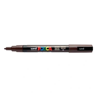 Image de POSCA MARQUEUR PC3M MARRON FONCE