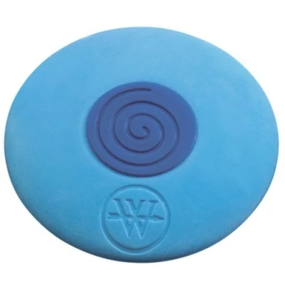 Afbeelding van Westcott Gum Microban Rond Blauw/Paars