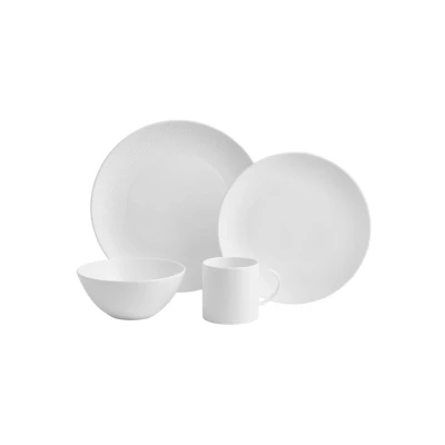 Afbeelding van Wedgwood Gio Serviesset 16 delig Wit