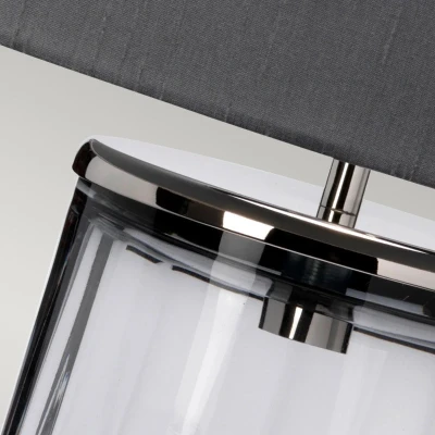 Afbeelding van Quintiesse LED Tafellamp Reno 1X E27 Max 60W Polished Nickel