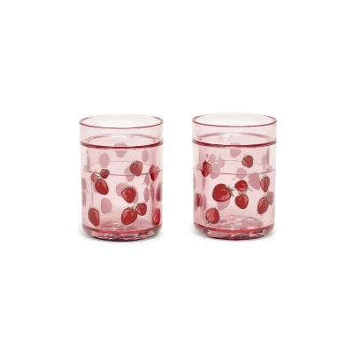 Afbeelding van Konges Sløjd 2 Pack Glitter Bekers stuks Fragola