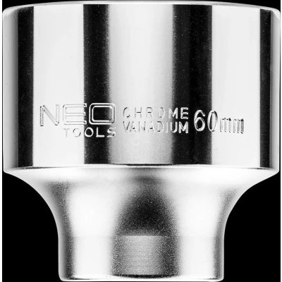 Afbeelding van NEO TOOLS 08 341 Steeksleutelelement 3/4 3124 60 mm Chroom vanadium staal Zeskant