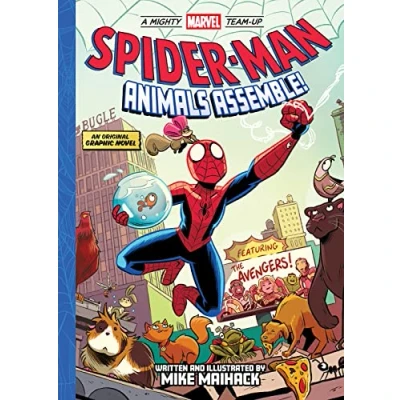 Afbeelding van A Mighty Marvel Team Up Spider Man: Animals Assemble! (A Up)