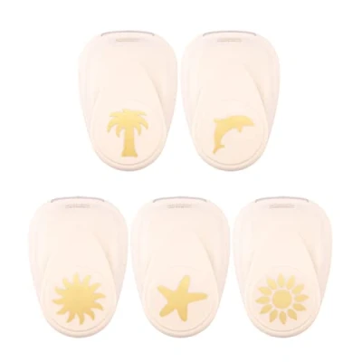Afbeelding van Vaessen Creative Figuurpons Set Zomer 5 st. Medium