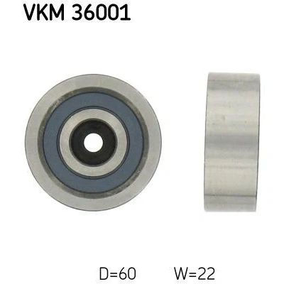 Afbeelding van Skf Geleiderol (poly) V riem VKM 36001