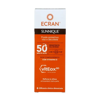 Afbeelding van Ecran Sunique facial en decollete SPF50 50ml