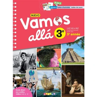 Image de NUEVO Vamos allá 3e Ed. 2024 Manuel cahier élève