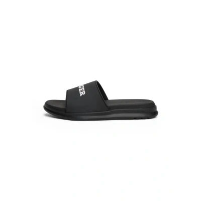 Afbeelding van Tommy Hilfiger DUAL Density POOL Slide Badslippers, Heren, Maat: 42, Black Kunststof
