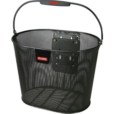 Afbeelding van KlickFix Oval Plus EF Mand, zwart