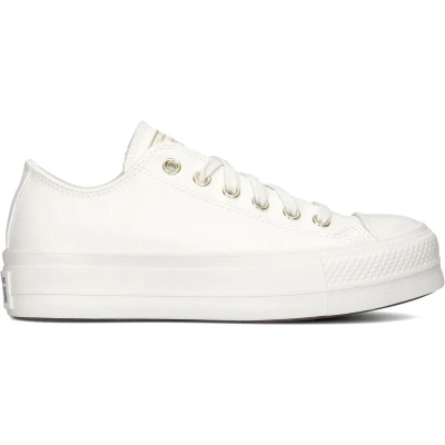 Afbeelding van Converse Chuck Taylor ALL STAR LIFT Sneakers laag, Dames, Maat: 36, Vintage white Kunststof