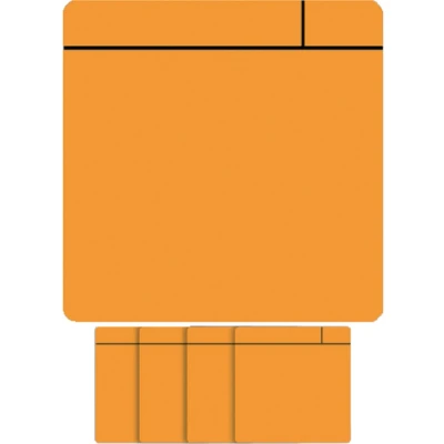 Afbeelding van Magneet scrum 75x75mm oranje
